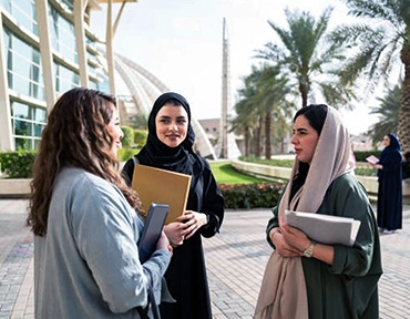Student celebrating graduation